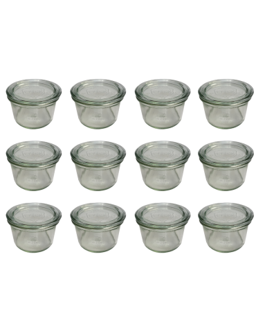 Słoiki i Dodatki - Słoiki WECK 12szt / szklane wieko słoik 200ml MOLD - product 3