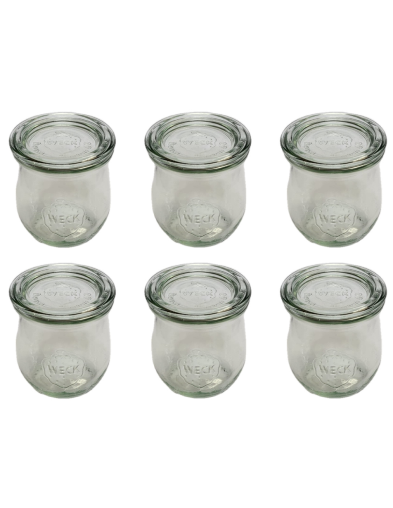 Słoiki i Dodatki - Słoiki WECK 6szt/ szklane wieko słoik 220ml TULIP - product b2b.wamar.biz 3