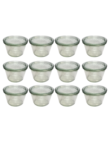 Słoiki i Dodatki - Słoiki WECK 12szt/ szklane wieko słoik 370ml MOLD - product 3