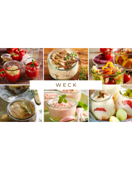 Słoiki WECK 12szt/ szkl. wieko,gumka, bl słoik 220ml TULIP - product 2