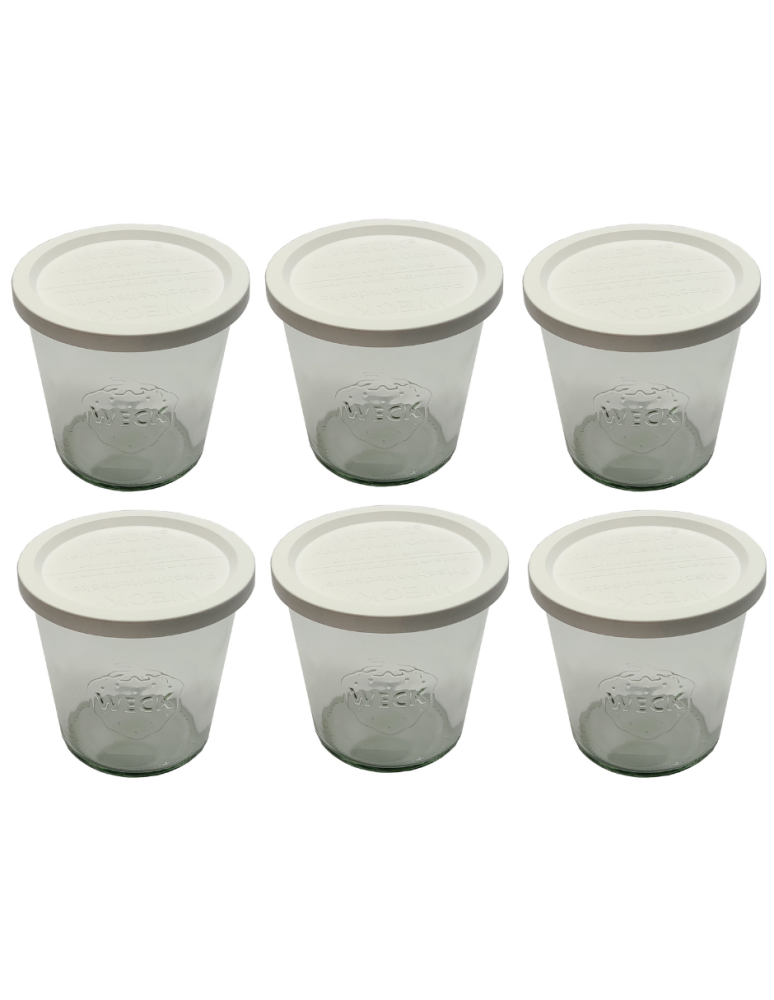 Słoiki i Dodatki - Słoiki WECK 6szt/ plastikowe wieko słoik 580ml MOLD - product b2b.wamar.biz 3