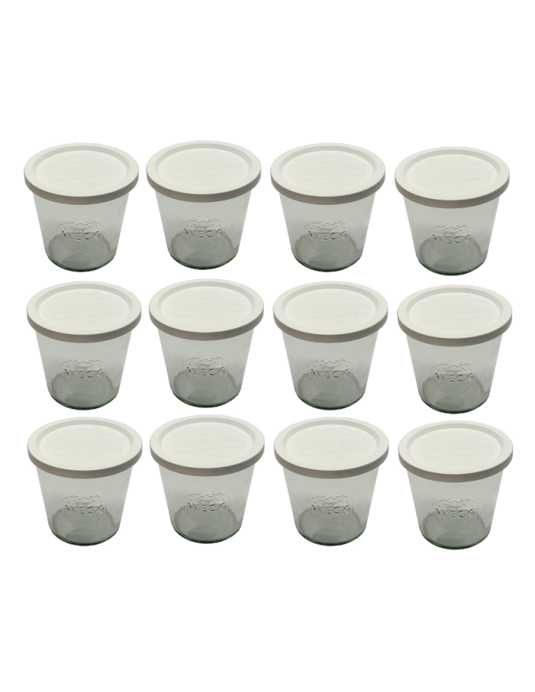 Słoiki i Dodatki - Słoiki WECK 12szt/ plastikowe wieko słoik 580ml MOLD - product b2b.wamar.biz 3