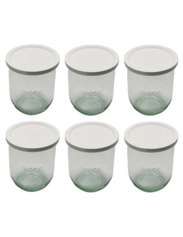 Słoiki i Dodatki - Słoiki WECK 6szt/ plastikowe wieko słoik 1l 1062ml TULIP - product 3
