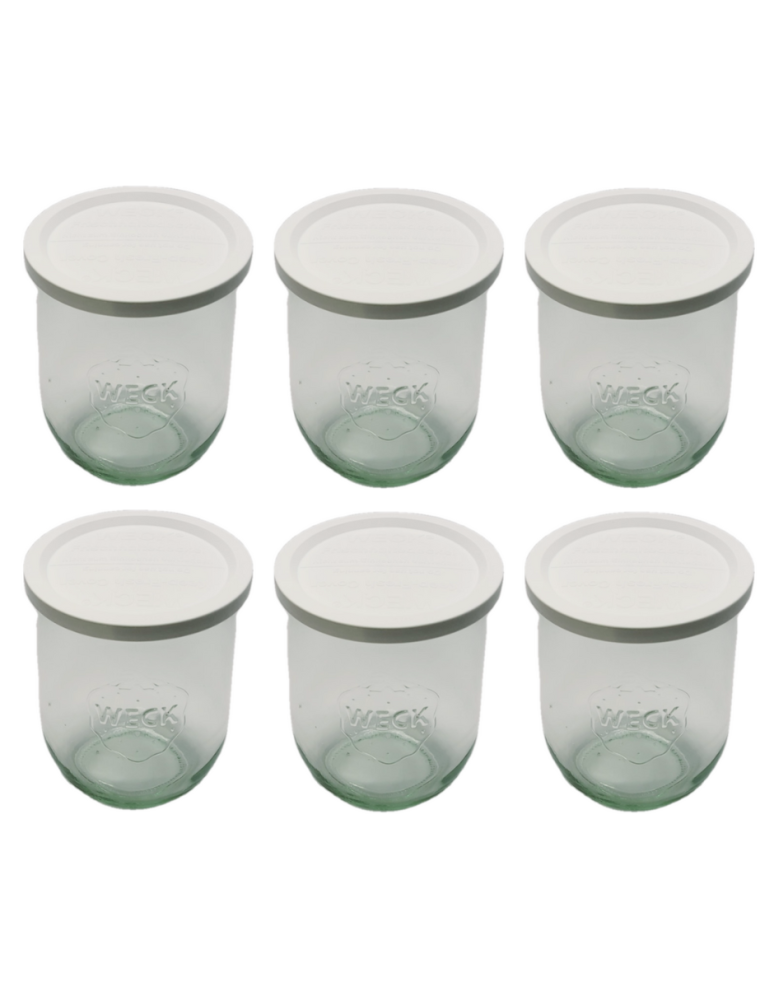 Słoiki i Dodatki - Słoiki WECK 6szt/ plastikowe wieko słoik 1l 1062ml TULIP - product b2b.wamar.biz 3