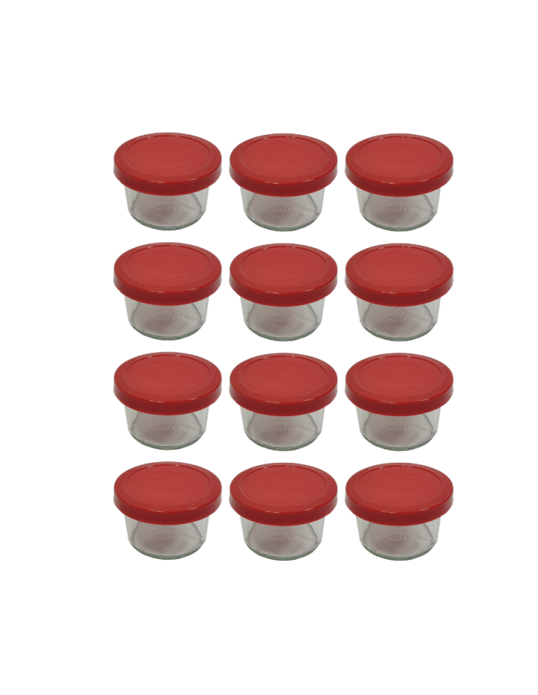 Słoiki i Dodatki - Słoiki WECK 12szt / silikonowe wieko słoik 200ml MOLD - product b2b.wamar.biz 3