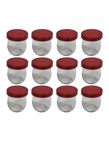 Słoiki i Dodatki - Słoiki WECK 12szt/ silikonowe wieko słoik 220ml TULIP - product 3