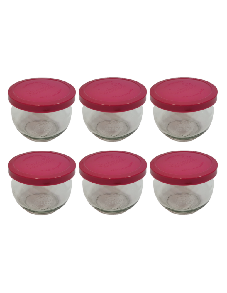 Słoiki i Dodatki - Słoiki WECK 6szt/ silikonowe wieko słoik 370ml TULIP - product b2b.wamar.biz 3