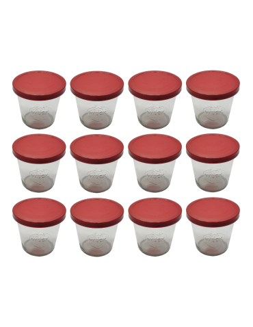 Słoiki i Dodatki - Słoiki WECK 12szt/ silikonowe wieko słoik 580ml MOLD - produkt 3