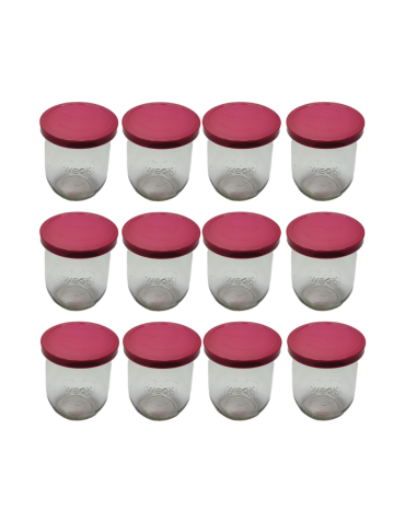 Słoiki i Dodatki - Słoiki WECK 12szt/ silikonowe wieko słoik 1l 1062ml TULIP - product 3