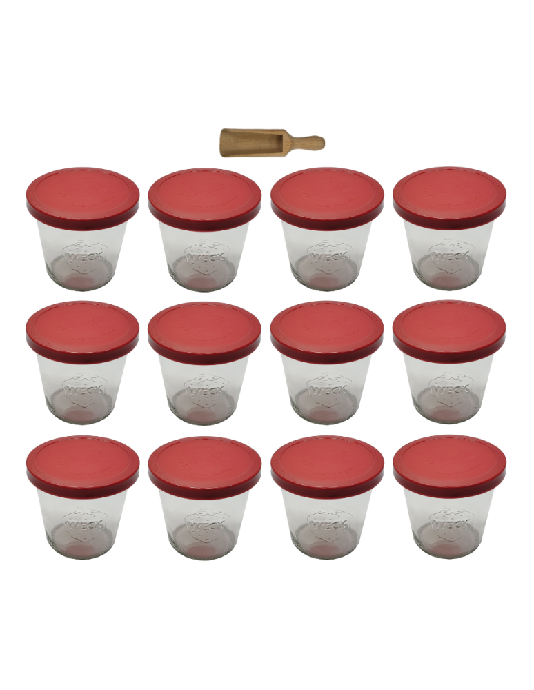 Słoiki i Dodatki - Słoiki WECK 12szt/ silikonowe wieko, miarka słoik 580ml MOLD - product b2b.wamar.biz 3