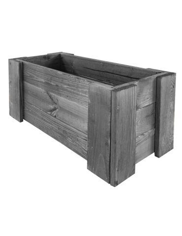 Grządki i Warzywniaki - Drewniana skrzynia balkonowa RDF /szer. 60cm/ Szary - product 4