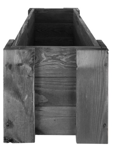 Drewniana skrzynia balkonowa RDF /szer. 80cm/ Szara - product 2
