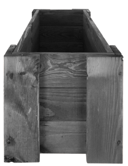 Drewniana skrzynia balkonowa RDF /szer. 80cm/ Szara - product 2