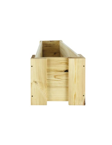 Drewniana skrzynia balkonowa RDF /szer. 100cm/ Naturalna - product 2