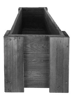 Drewniana skrzynia balkonowa RDF /szer. 100cm/ Szara - product 2