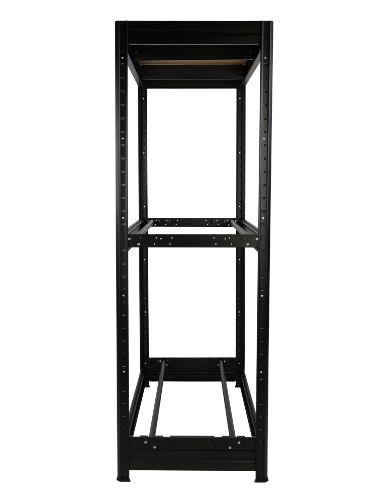 Regały - Regał na opony 177×120×60 cm/ 3 półki – Metalowy/ Czarny - product b2b.wamar.biz 7