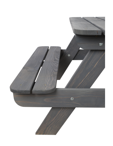 Art. Ogrodowe - Stół piknikowy z pojemnikiem i pokrywą SPD/110cm - Szary - product 3
