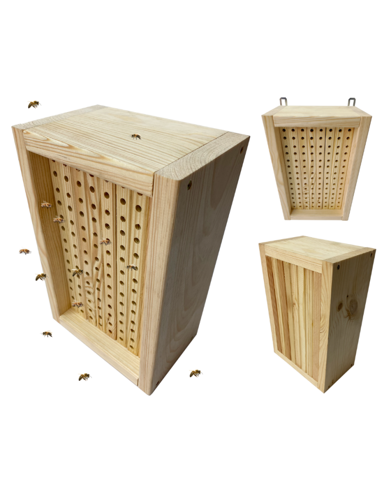 Art. Ogrodowe - Domek dla murarki ogrodowej /26,5x17x11cm - Naturalny - product b2b.wamar.biz 2