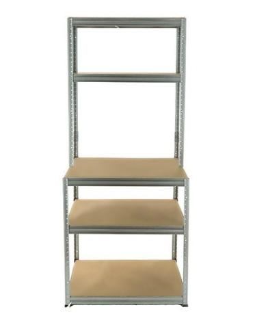 Metalowy Stół Warsztatowy SZZ szer. 75cm - Ocynkowany - product 2