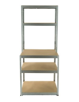 Metalowy Stół Warsztatowy SZZ szer. 75cm - Ocynkowany - product 2