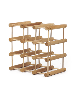 Modułowy stojak na wino /9 butelek — RW7 — Olejowany dąb - product 2