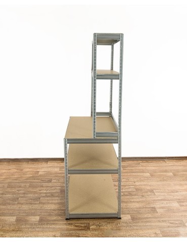 Stoły robocze - Metalowy Stół Warsztatowy SZZ szer. 90cm - Ocynkowany - product 6