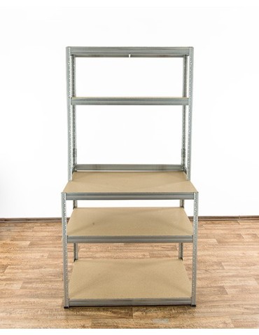 Stoły robocze - Metalowy Stół Warsztatowy SZZ szer. 100cm - Ocynkowany - product 8