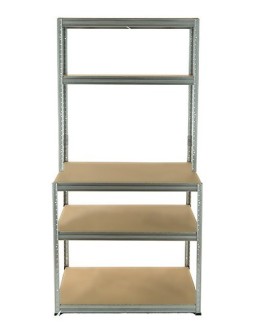 Metalowy Stół Warsztatowy SZZ szer. 100cm - Ocynkowany - product 2