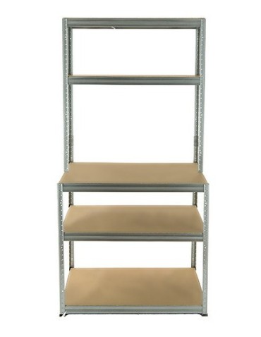 Metalowy Stół Warsztatowy SZZ szer. 110cm - Ocynkowany - product 2