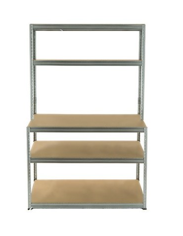 Metalowy Stół Warsztatowy SZZ szer. 180cm - Ocynkowany - product 2