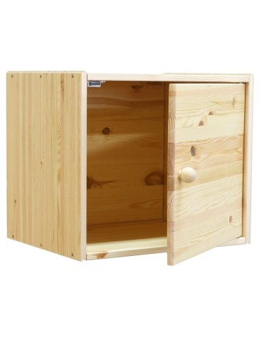 Drewniany regał modułowy /szafka RSKL – Naturalny - product 2