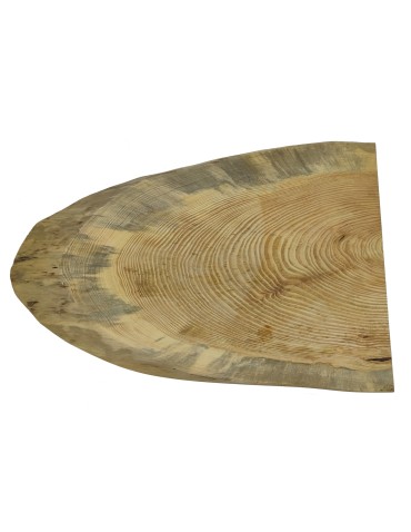 Plastry Drewna - Okorowany Plaster Sosny 50x30 cm/ gr. 5 cm/ Szlifowany Unikat 085017 - produkt 3