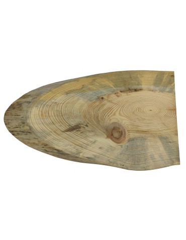 Plastry Drewna - Okorowany Plaster Sosny 54x30 cm/ gr. 5 cm/ Szlifowany Unikat 085446 - product 3