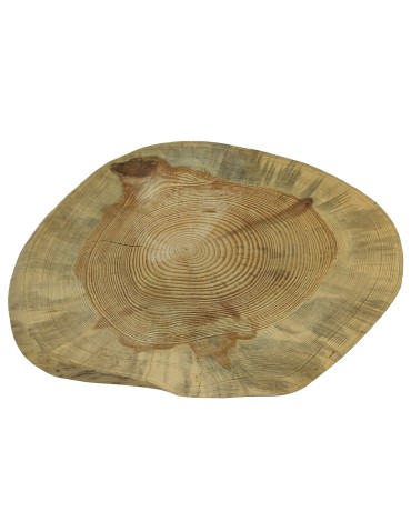 Okorowany Plaster Sosny 58x36 cm/ gr. 5 cm/ Szlifowany Unikat 091437 - produkt 2