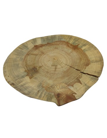 Plastry Drewna - Okorowany Plaster Sosny 56x37 cm/ gr. 5 cm/ Szlifowany Unikat 091720 - product 3