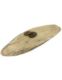 Okorowany Plaster Sosny 92x32 cm/ gr. 4,5 cm/ Szlifowany Unikat 093627