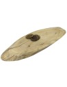 Okorowany Plaster Sosny 92x32 cm/ gr. 4,5 cm/ Szlifowany Unikat 093627