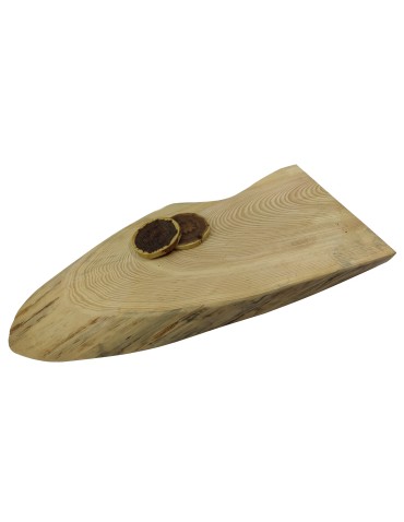 Okorowany Plaster Sosny 57x25 cm/ gr. 5 cm/ Szlifowany Unikat 094002