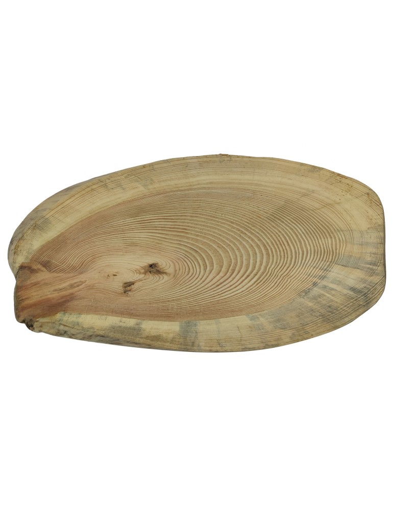 Plastry Drewna - Okorowany Plaster Sosny 63x31,5 cm/ gr. 5 cm/ Szlifowany Unikat 094956 - produkt b2b.wamar.biz 3