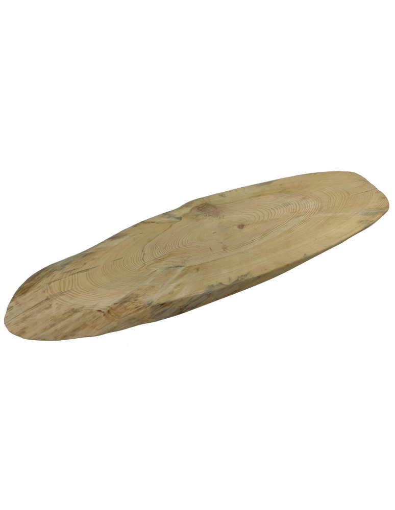 Plastry Drewna - Okorowany Plaster Sosny 123x36 cm/ gr.5 cm/ Szlifowany Unikat 122458 - product b2b.wamar.biz 3