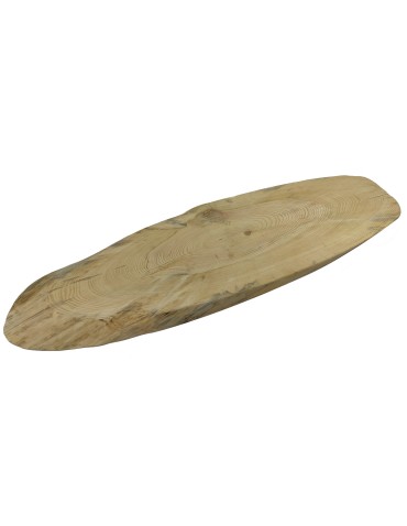 Plastry Drewna - Okorowany Plaster Sosny 123x36 cm/ gr.5 cm/ Szlifowany Unikat 122458 - product 5