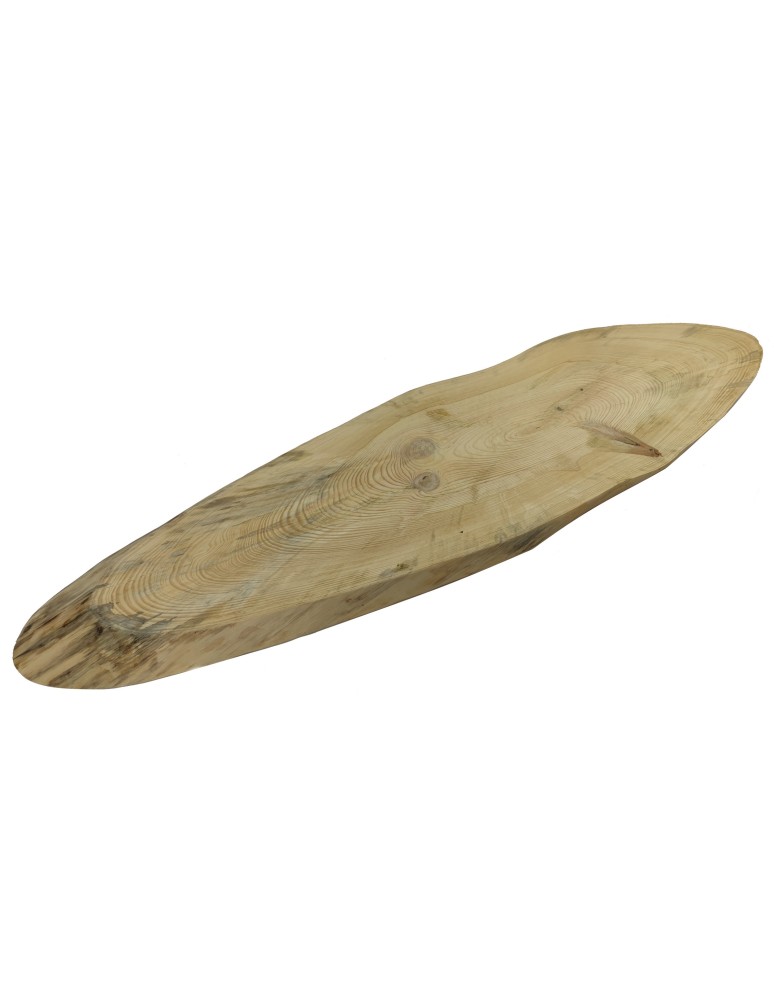 Plastry Drewna - Okorowany Plaster Sosny 123x36 cm/ gr.5 cm/ Szlifowany Unikat 122849 - product b2b.wamar.biz 2