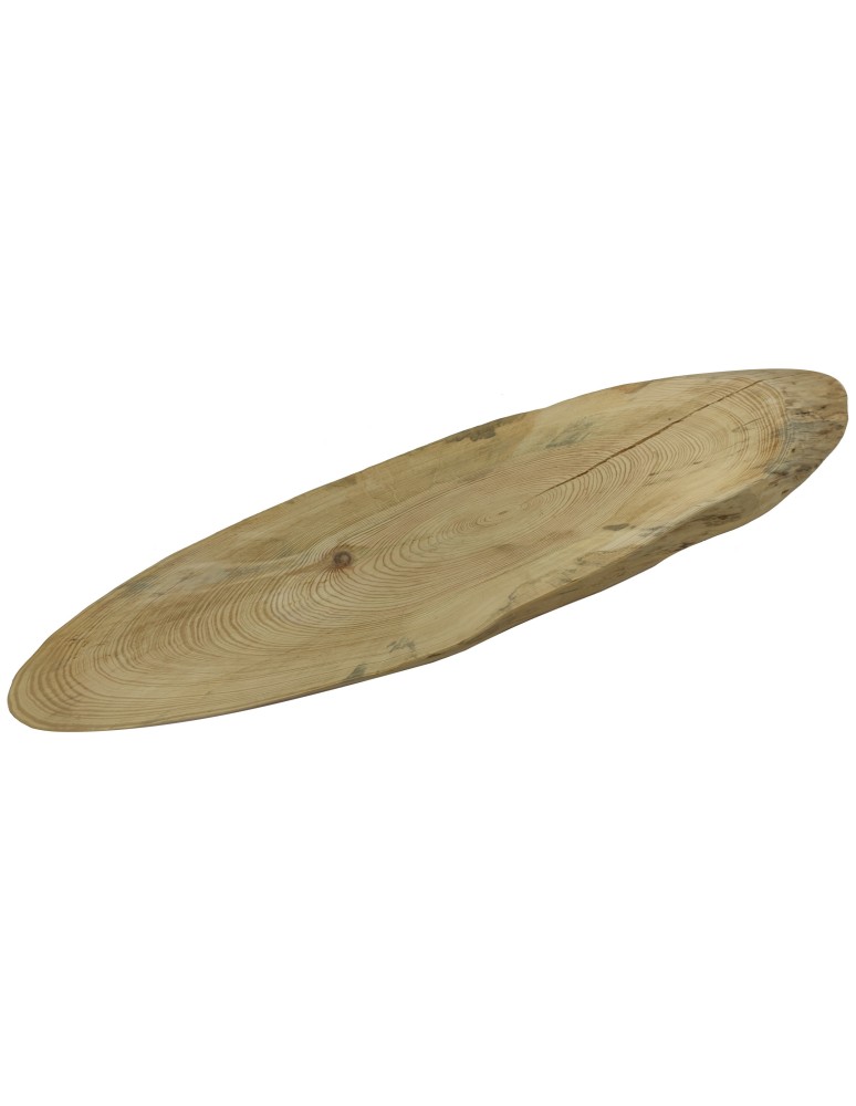 Plastry Drewna - Okorowany Plaster Sosny 134x36 cm/ gr.5 cm/ Szlifowany Unikat 123327 - product b2b.wamar.biz 1