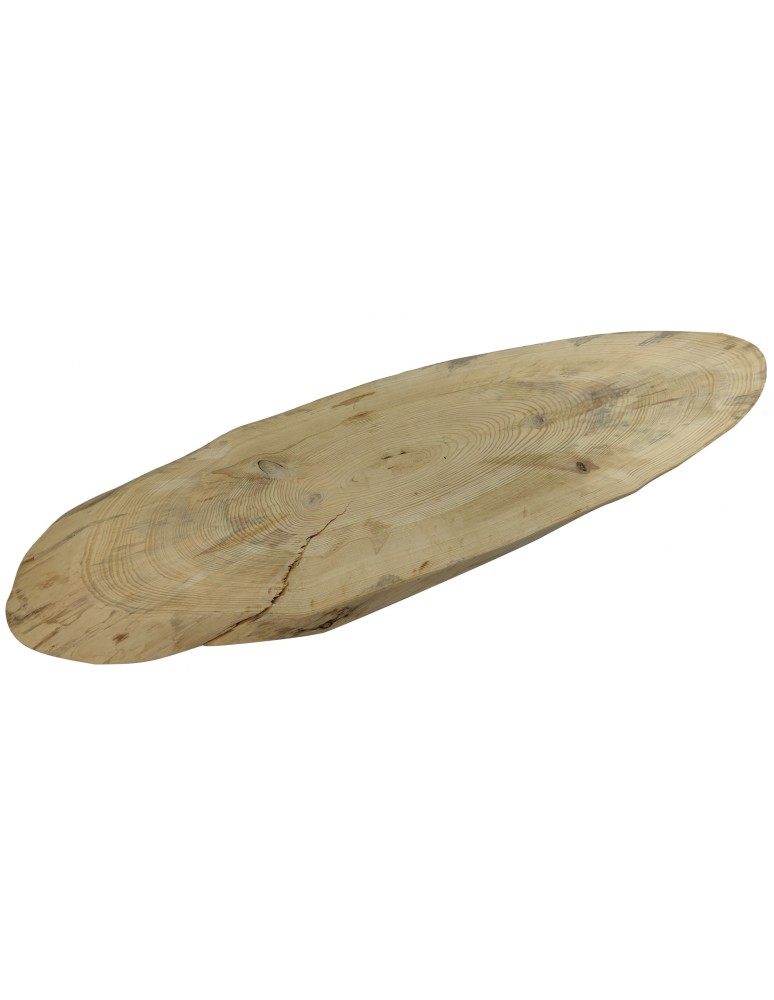 Plastry Drewna - Okorowany Plaster Sosny 125x36 cm/ gr.5 cm/ Szlifowany Unikat 125021 - product b2b.wamar.biz 1