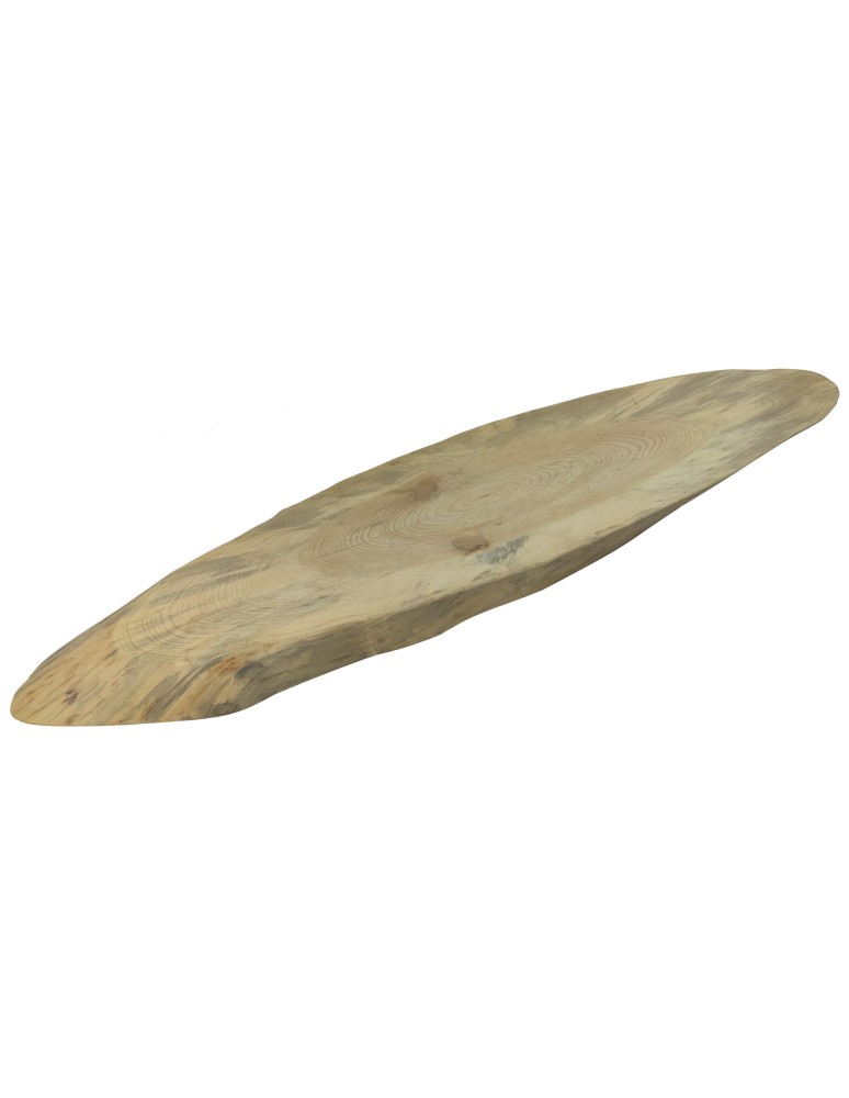 Plastry Drewna - Okorowany Plaster Sosny 99x28 cm/ gr.4,5 cm/ Szlifowany Unikat 140146 - product b2b.wamar.biz 3