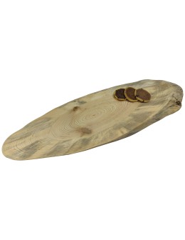 Okorowany Plaster Sosny 94x28 cm/ gr.5 cm/ Szlifowany Unikat 140630