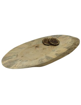 Okorowany Plaster Sosny 80x28 cm/ gr.4,5 cm/ Szlifowany Unikat 141810