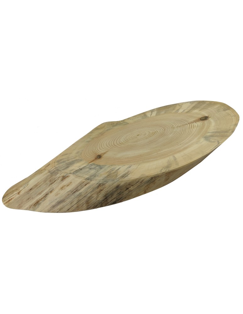 Plastry Drewna - Okorowany Plaster Sosny 77x29 cm/ gr.4,5 cm/ Szlifowany Unikat 143248 - produkt b2b.wamar.biz 2