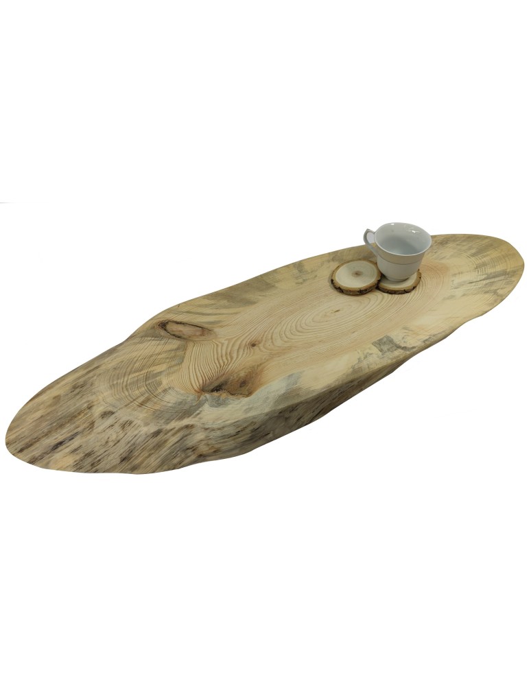 Plastry Drewna - Okorowany Plaster Sosny 92x28 cm/ gr.4,5 cm/ Szlifowany Unikat 143640 - produkt b2b.wamar.biz 1