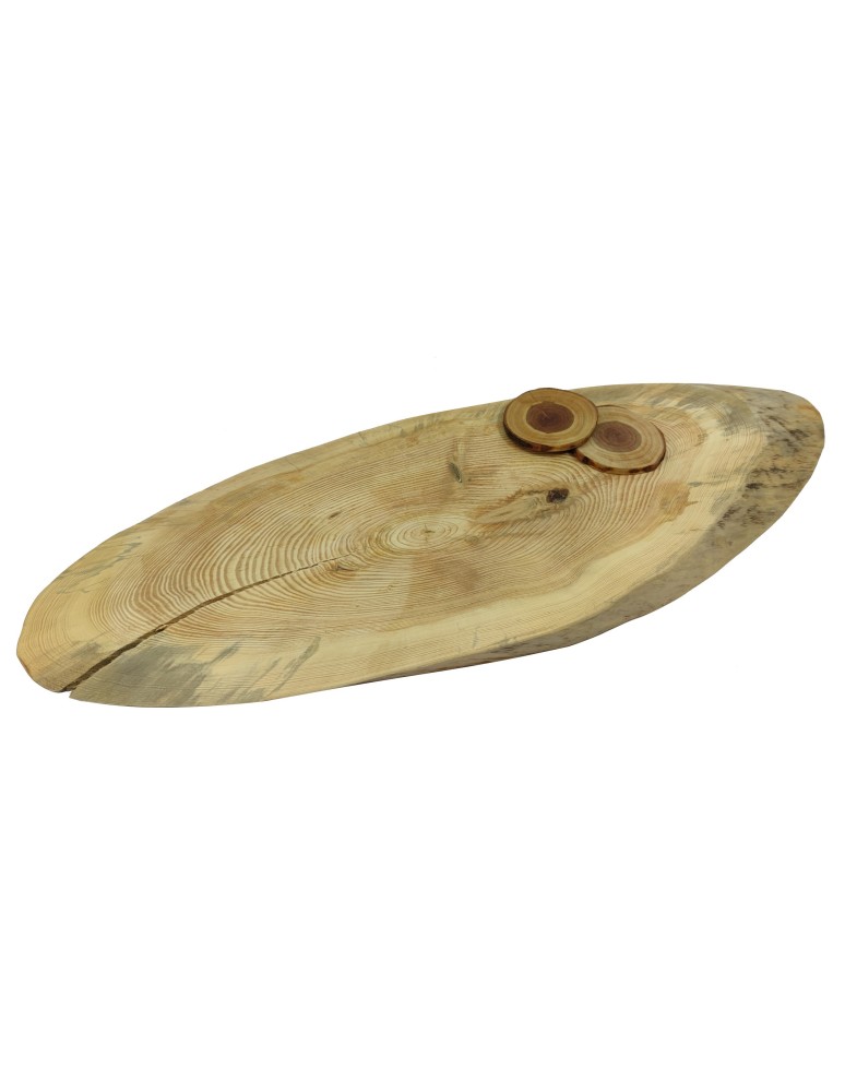 Plastry Drewna - Okorowany Plaster Sosny 92x31 cm/ gr.4,5 cm/ Szlifowany Unikat 145004 - product b2b.wamar.biz 1